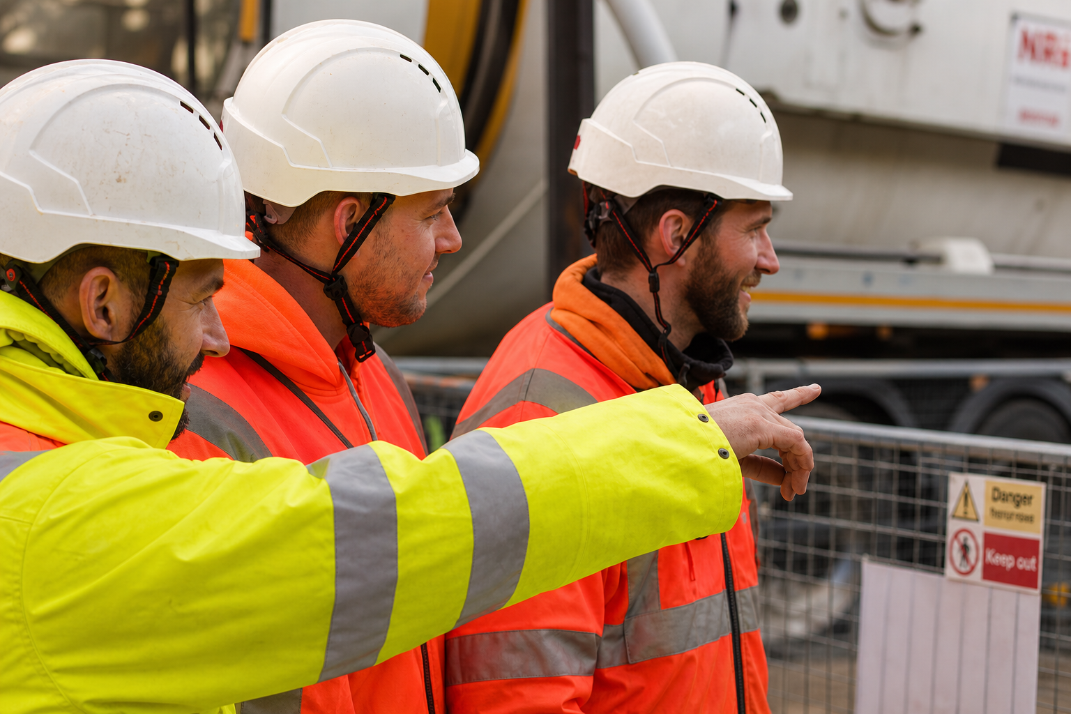 IDS engineers planning works on a healthcare estate